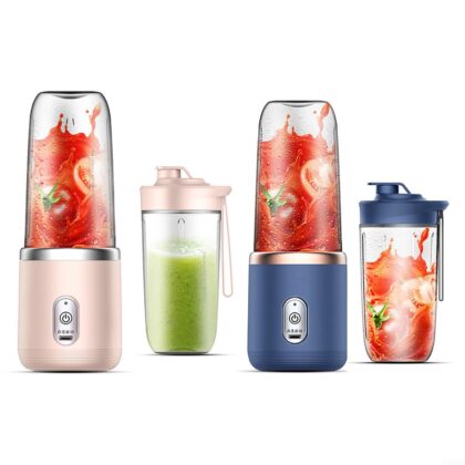 Mélangeur portable USB 6 tasses pour jus frais à la maison ou en été.